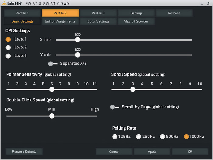 fnatic flick software